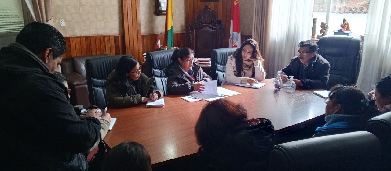 POTOSÍ: REUNIÓN CON EL ALCALDE EXPONE DEFICIENCIAS EN LA ATENCIÓN A LA NIÑEZ Y ADOLESCENCIA