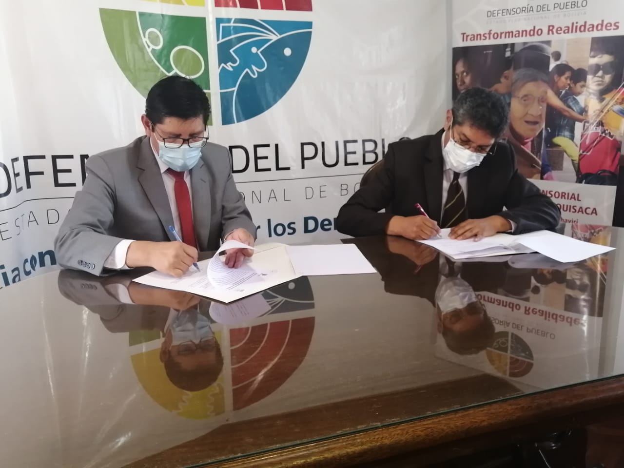 Defensoría del Pueblo y Tribunal Electoral Departamental de Chuquisaca suscriben Acuerdo de Cooperación y Coordinación Interinstitucional para las elecciones subnacionales