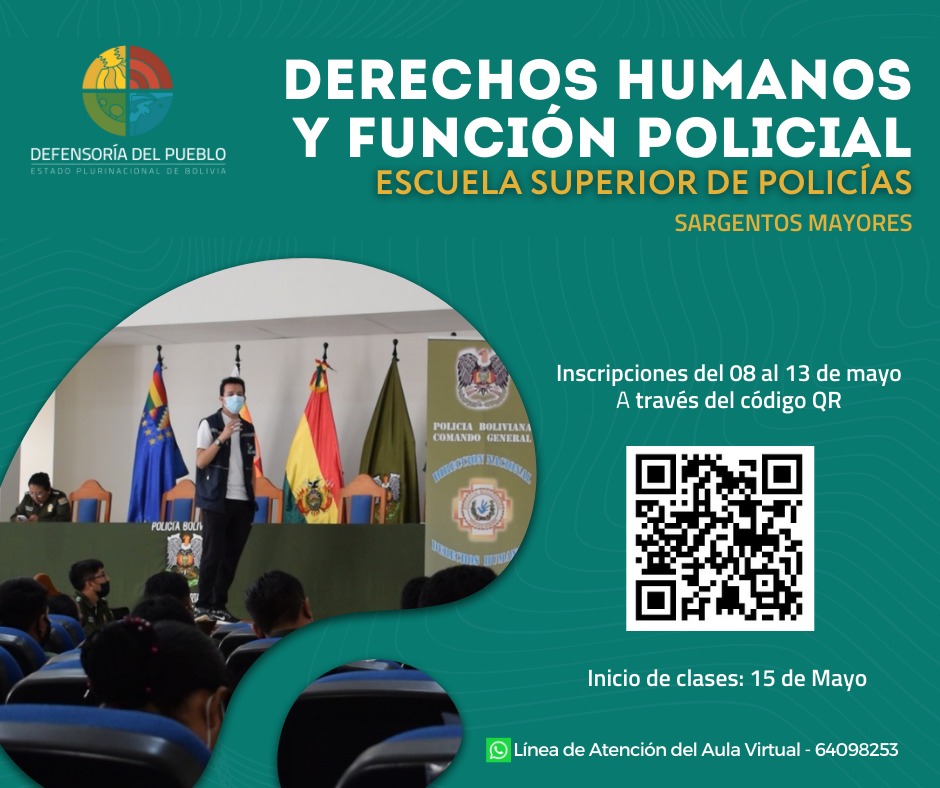 DERECHOS HUMANOS Y FUNCIÓN POLICIAL (V3)- ESCUELA SUPERIOR DE POLICÍAS (SARGENTOS MAYORES)