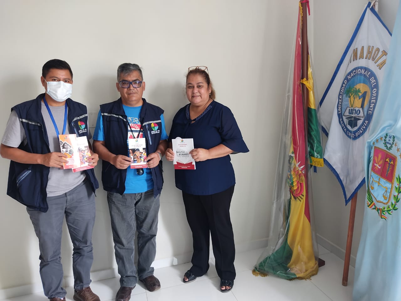 En el trópico cochabambino la Defensoría del Pueblo coordina talleres y la formación de voluntarios en la Universidad Nacional del Oriente