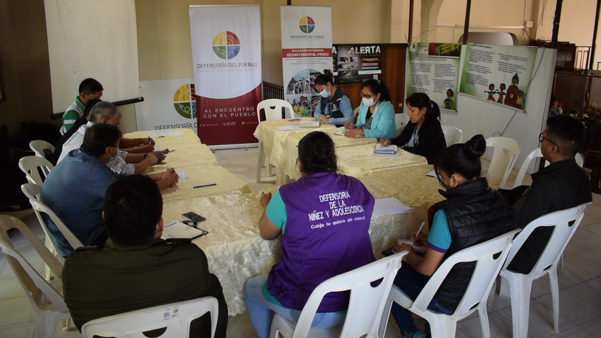 DEFENSORÍA DEL PUEBLO REÚNE A MESA DE JUSTICIA PENAL JUVENIL PARA EL ABORDAJE DE LAS CONDICIONES EN LA INFRAESTRUCTURA Y DEBILIDADES DE SEGURIDAD EN EL CENTRO DE REINTEGRACIÓN SOCIAL DE VILLA ROJAS.