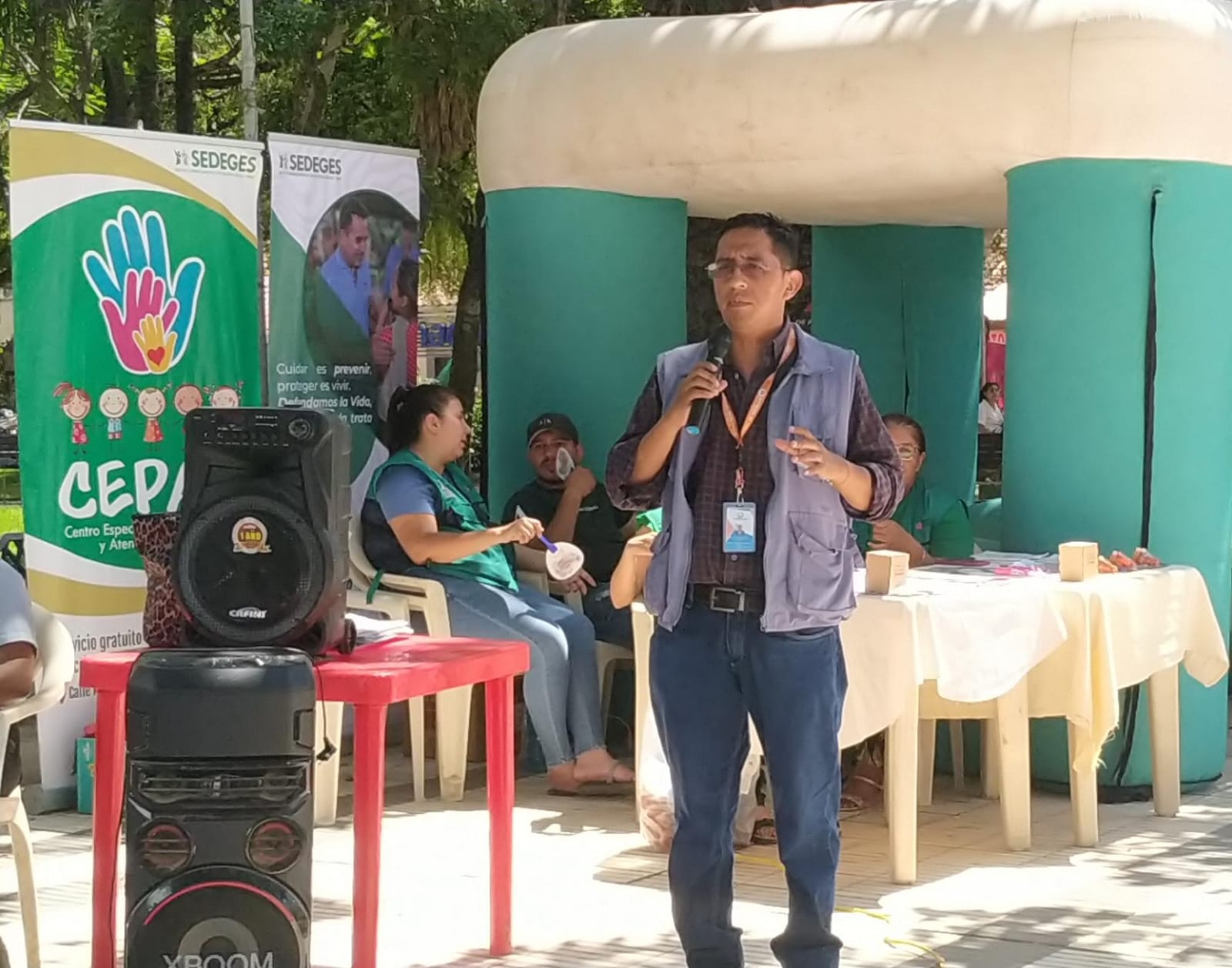 DEFENSORÍA DEL PUEBLO PARTICIPA EN JORNADA DE CONCIENTIZACIÓN POR EL DÍA INTERNACIONAL DE LA ELIMINACIÓN DE LA VIOLENCIA CONTRA LA MUJER