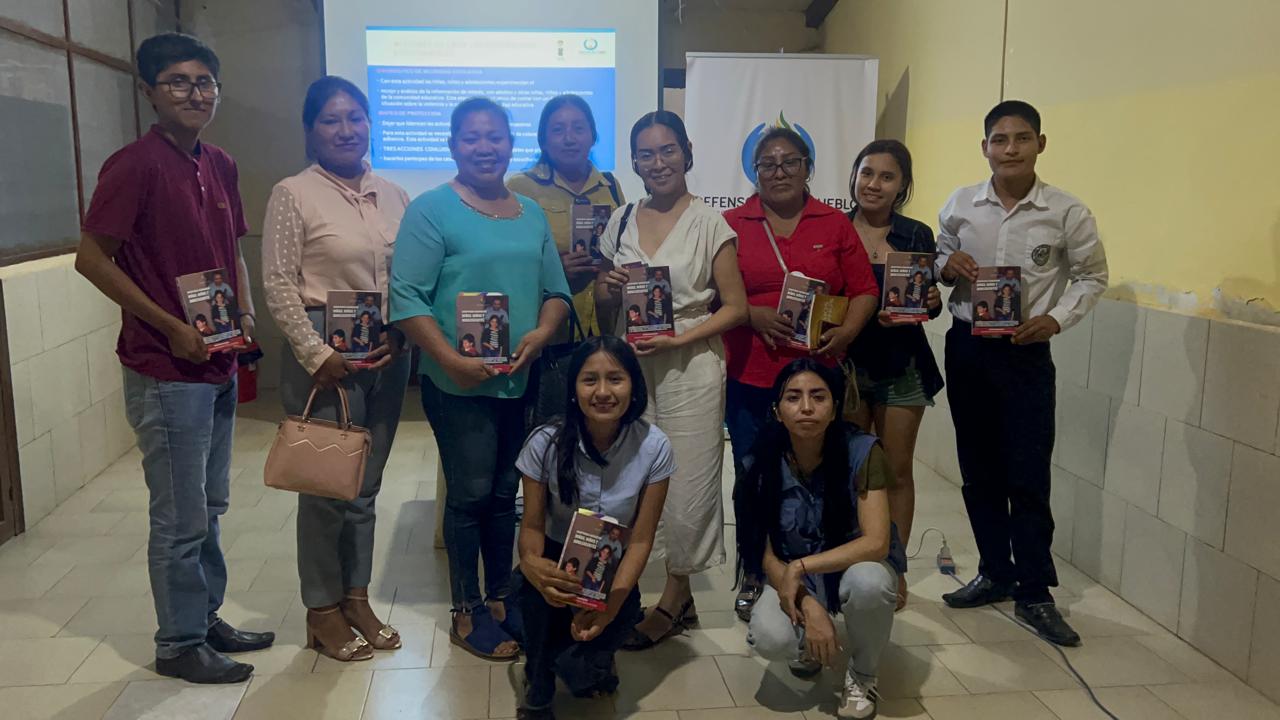 BENI: DEFENSORIA DEL PUEBLO CAPACITÓ DEFENSORES VOLUNTARIOS SOBRE LA LEY N•548 CÓDIGO NIÑA NIÑO Y ADOLESCENTE
