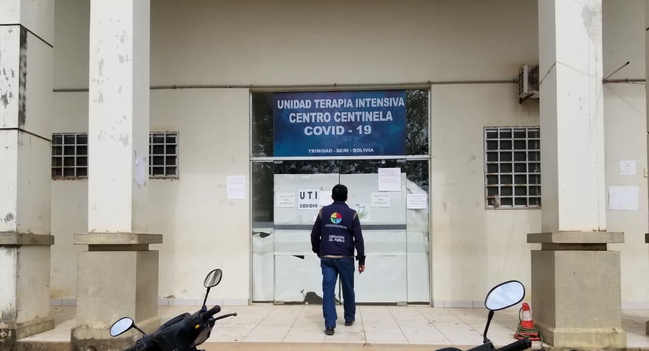 DEFENSORÍA DEL PUEBLO REALIZÓ  VERIFICIÓN AL CENTRO CENTINELA COVID – 19 EN TRINIDAD