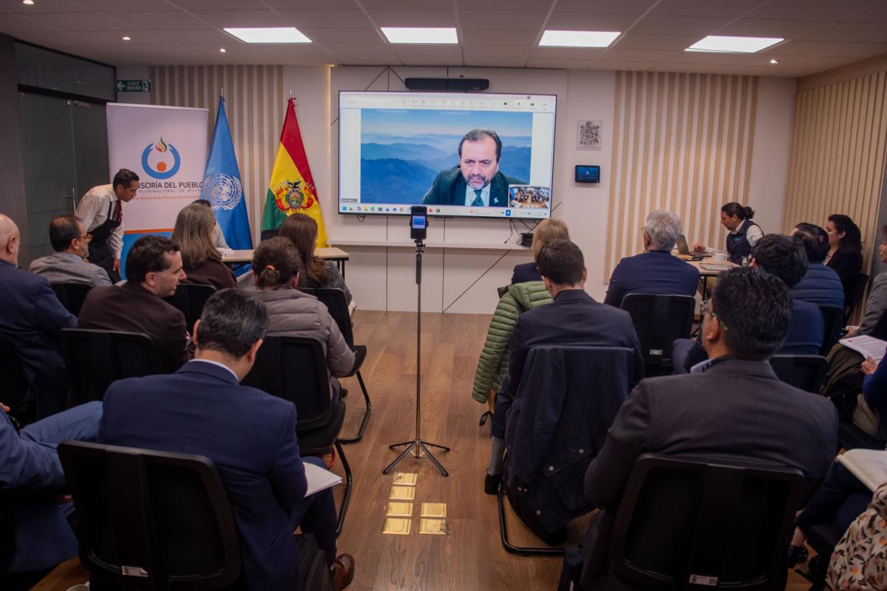 SISTEMA DE NACIONES UNIDAS VALORA EL INFORME DE DERECHOS HUMANOS 2025 PRESENTADO POR EL DEFENSOR DEL PUEBLO