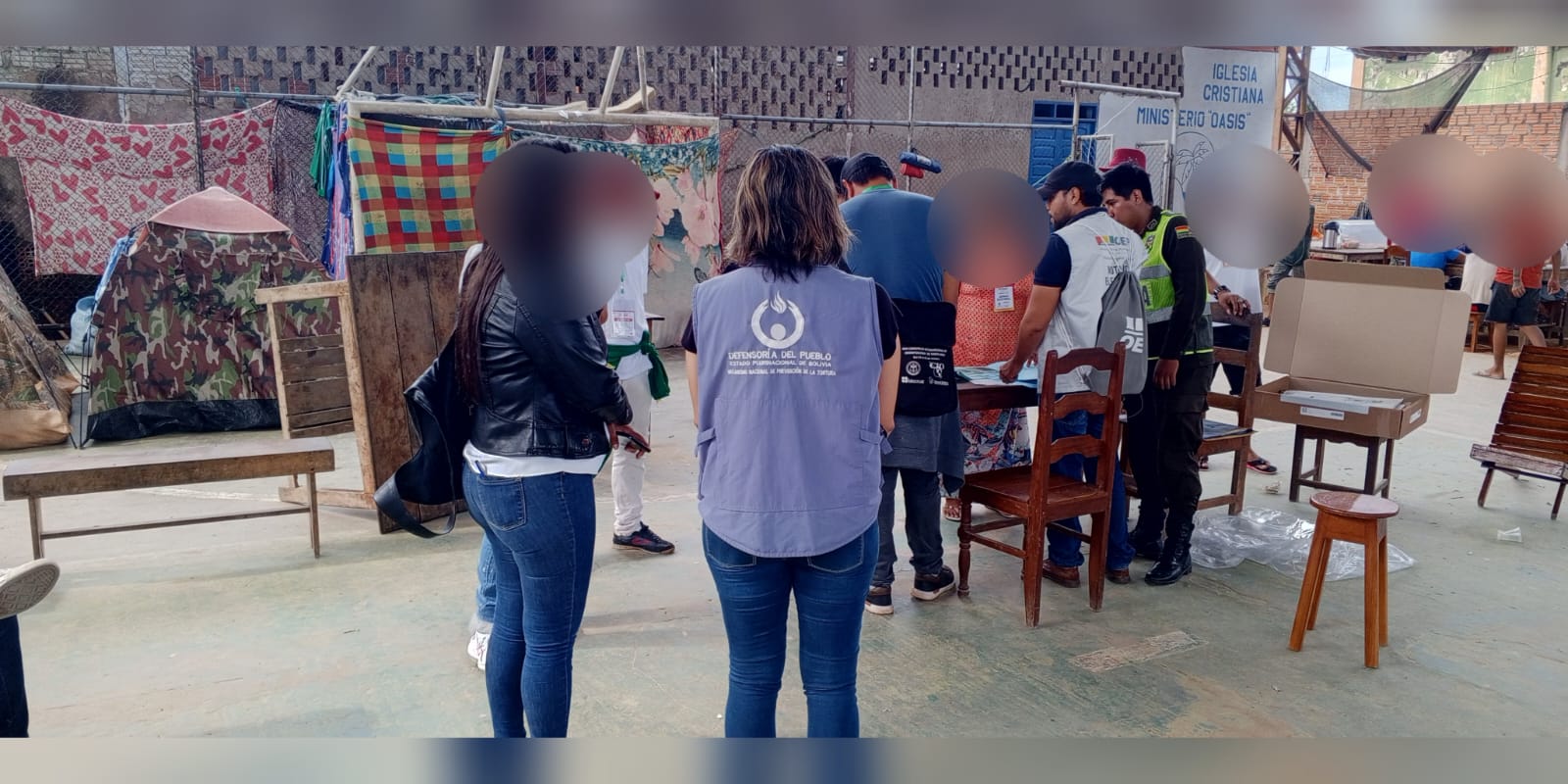 DEFENSORÍA DEL PUEBLO REALIZA MONITOREO EN DERECHOS HUMANOS DE PERSONAS PRIVADAS DE LIBERTAD EN EL PENAL DE VILLA BUSCH