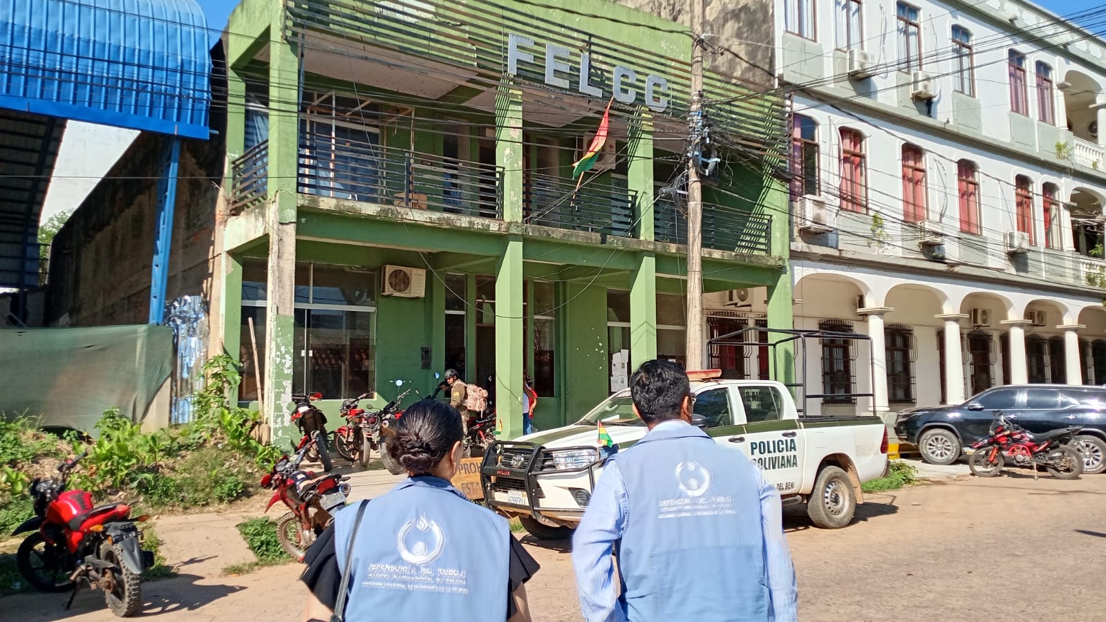 DEFENSORÍA DEL PUEBLO VERIFICA SITUACIÓN DE CINCO APREHENDIDOS Y REALIZA SEGUIMIENTO A HERIDO TRAS ENFRENTAMIENTOS EN PUENTE SAN PABLO