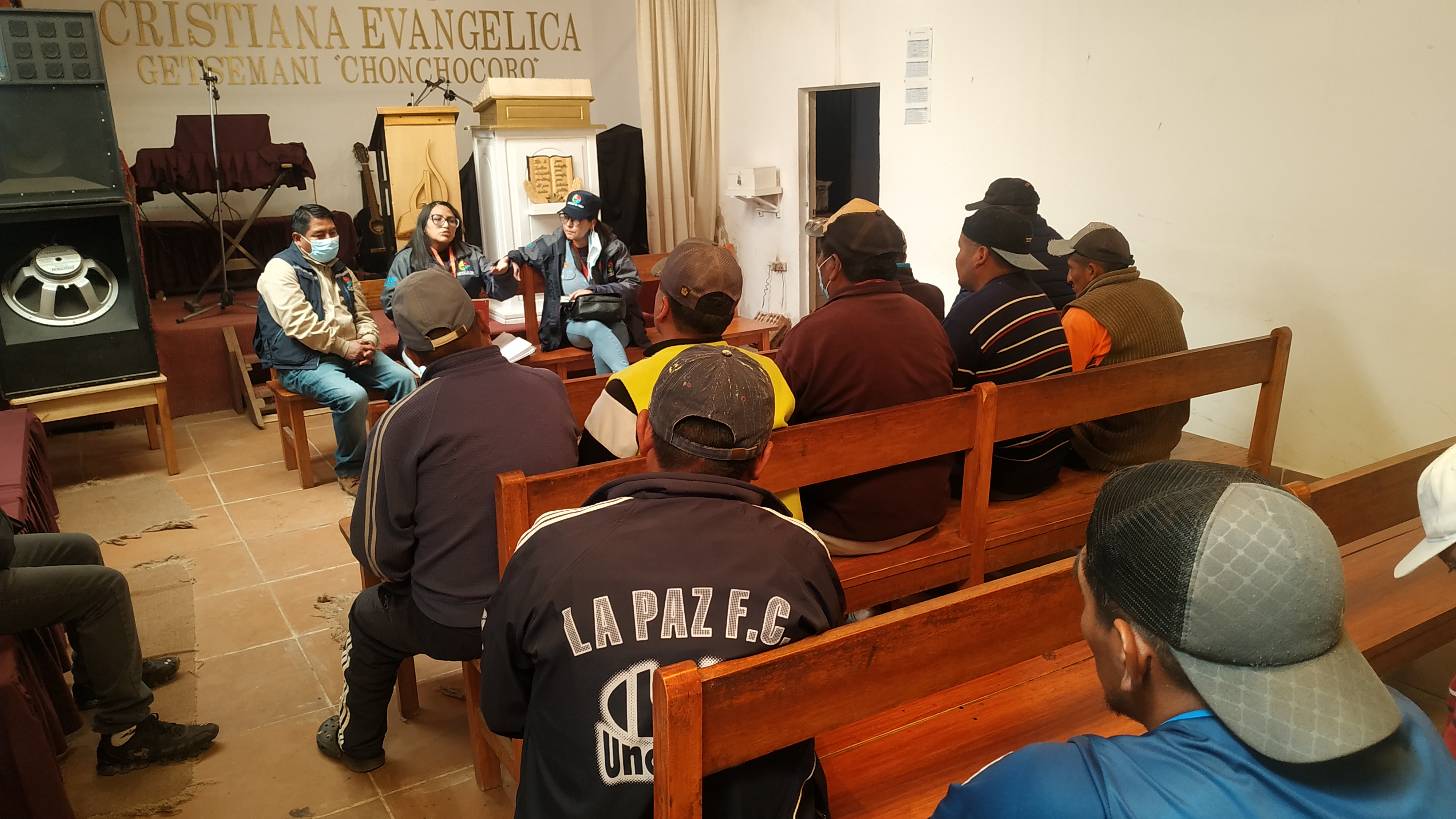 Coordinación Regional El Alto realiza una verificación sobre la situación de los privados de libertad en Chonchocoro