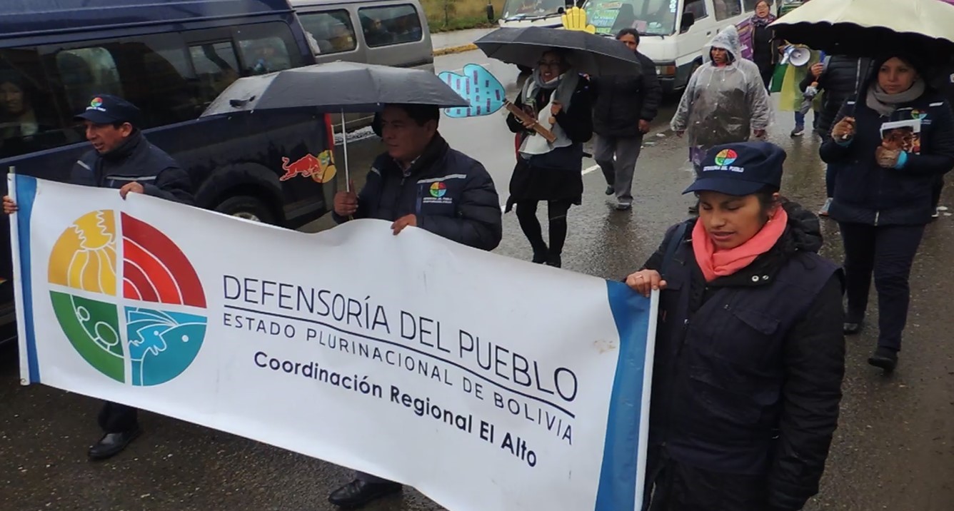 DEFENSORÍA DEL PUEBLO PARTICIPÓ EN LA CAMINATA POR EL “DÍA MUNDIAL DE LA JUSTICIA SOCIAL”