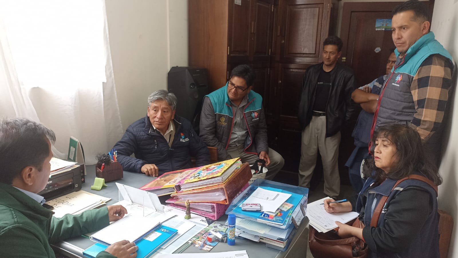DELEGACIÓN DEFENSORIAL DE LA PAZ VERIFICA EQUIPAMIENTO E INFRAESTRUCTURA EN UNIDADES EDUCATIVAS