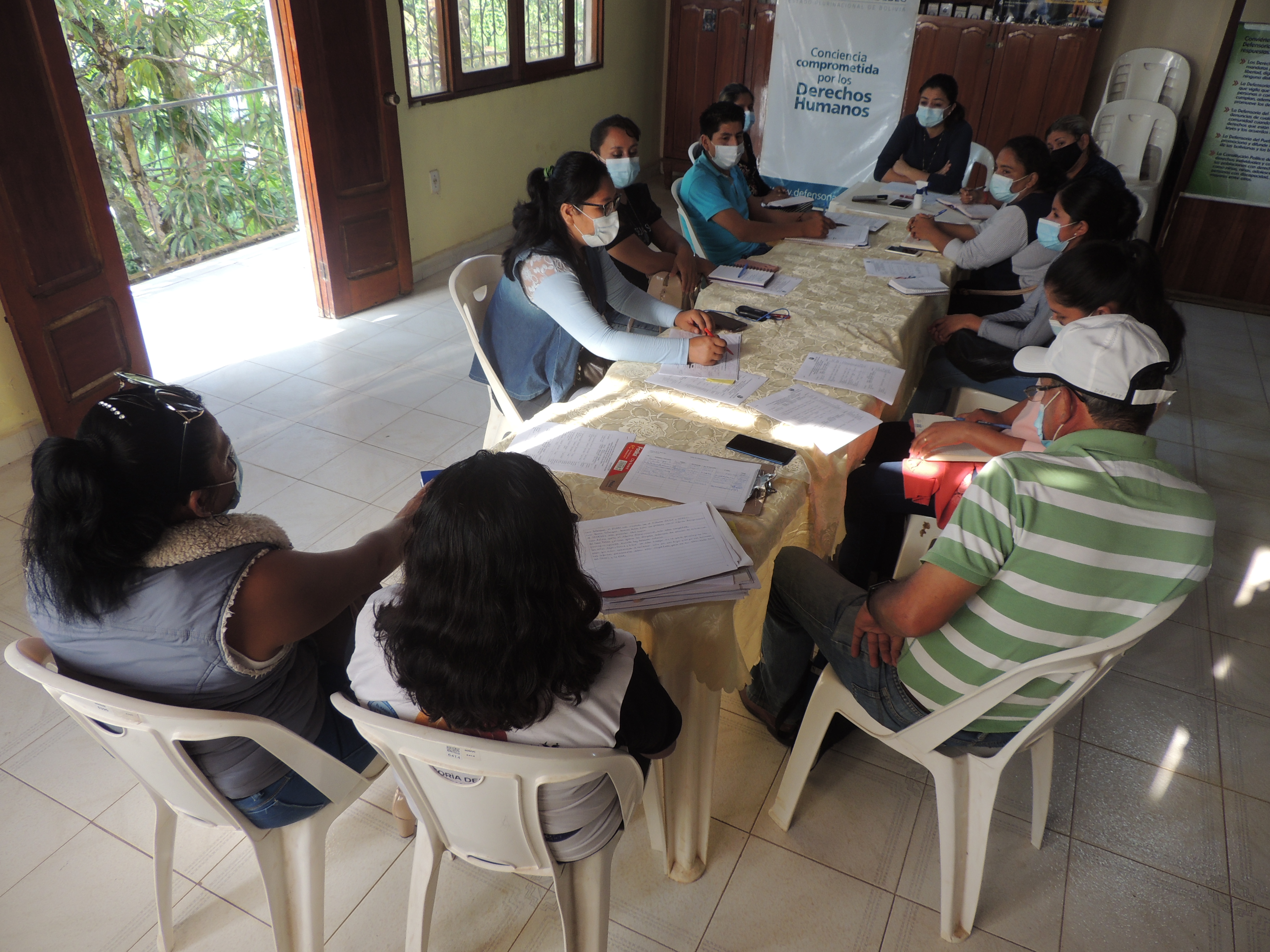 DEFENSORÍA DEL PUEBLO REALIZA TERCERA JORNADA DE DESCONGESTIONAMIENTO DE CASOS POR EL DERECHO A VIVIR EN FAMILIA DE LOS NNA DEL SEDEGES PANDO