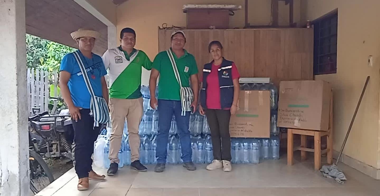 Incendios: Defensoría del Pueblo verifica salud y alimentación en San Buenaventura, con prioridad de 40 personas en situación de vulnerabilidad