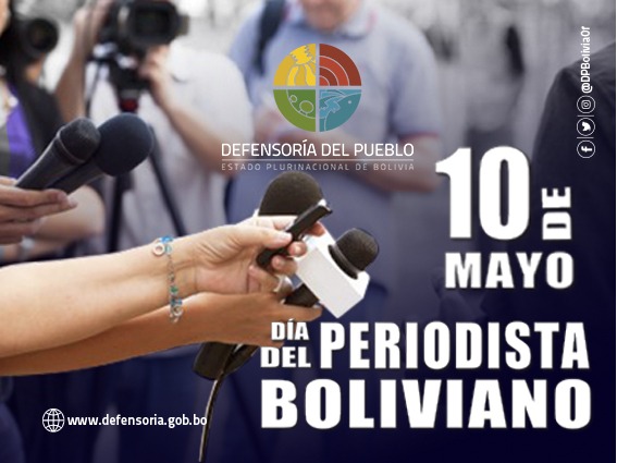 10 de Mayo, Día del Periodista Boliviano