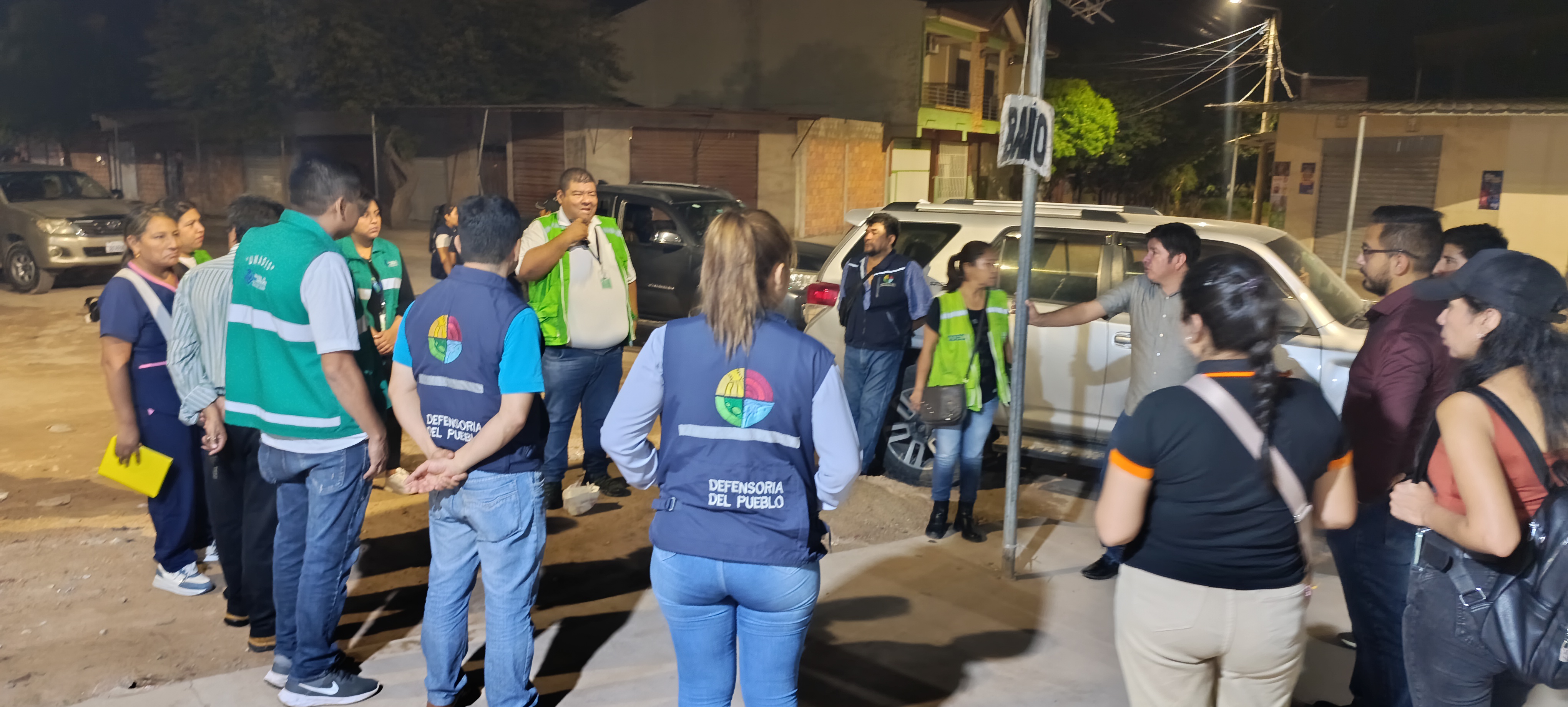 DEFENSORÍA DEL PUEBLO ACOMPAÑA OPERATIVOS PREVENTIVOS EN YACUIBA PARA CELEBRAR UNA CARNAVAL EN CONVIVENCIA PACÍFICA