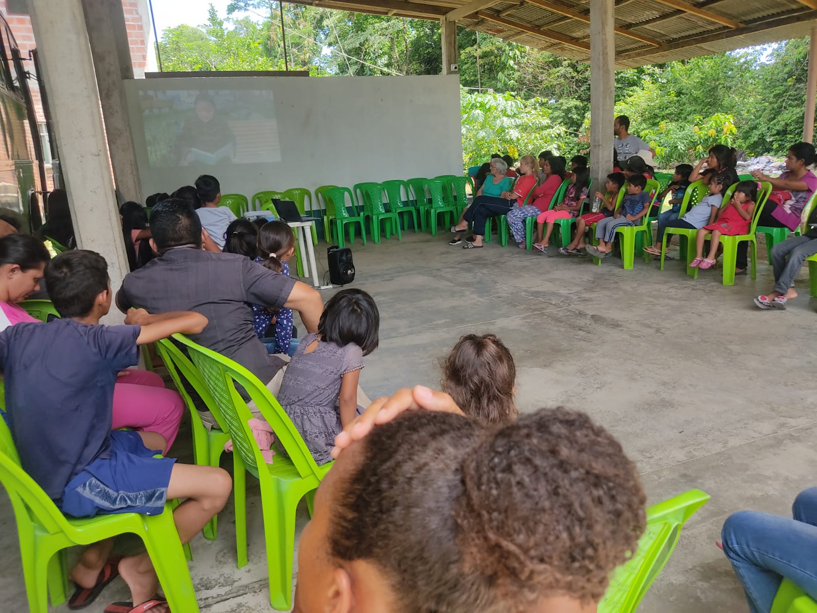 LA DEFENSORÍA DEL PUEBLO LLEVO A CABO LA JORNADA DE LA “”NIÑEZ CUENTA” REALIZADO EN EL HOGAR DE ACOGIDA  LA ESPERACE DE BOLIVIA