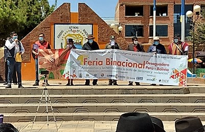 Defensoría del Pueblo participa en feria Binacional Bolivia-Perú de lucha contra la trata de personas y la prevención de la violencia en Desaguadero