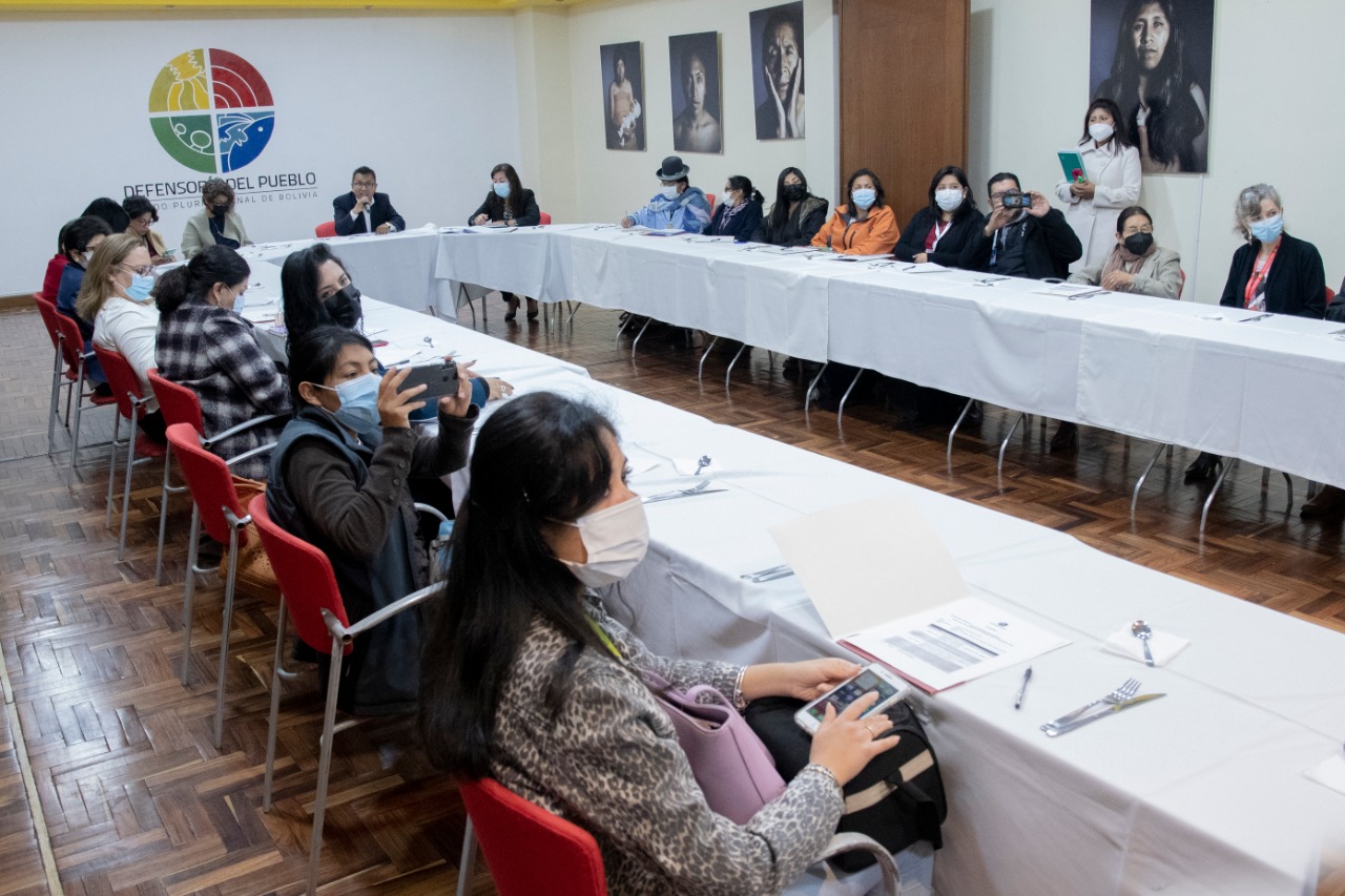 Defensoría del Pueblo y organizaciones de la sociedad civil coordinan acciones para la prevención, atención y protección a mujeres que sufren violencia