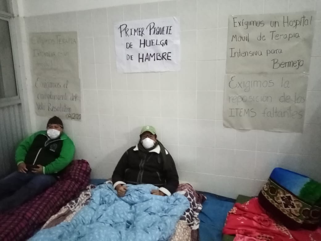 DEFENSORÍA DEL PUEBLO INSTA A AUTORIDADES ATENDER LAS DEMANDAS DE SALUD EN EL MUNICIPIO DE BERMEJO