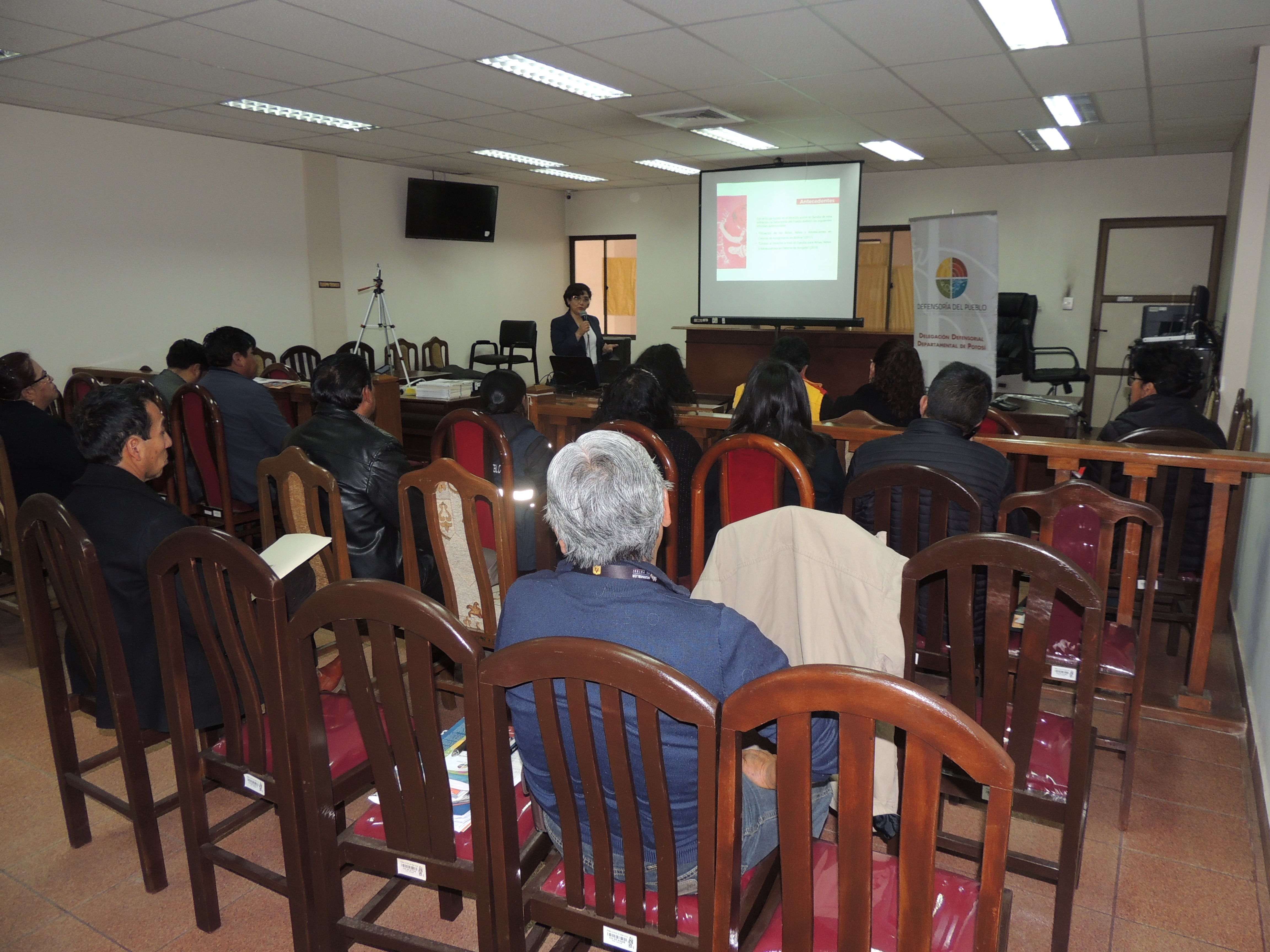 Potosí: Defensoría del Pueblo presentó informe defensorial sobre ejercicio de los derechos de Niñas, Niños y Adolescentes en Centros de Acogimiento.