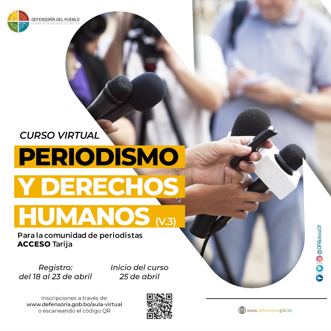 PERIODISMO Y DERECHOS HUMANOS (V3) - COMUNIDAD DE PERIODISTAS ACCESO TARIJA