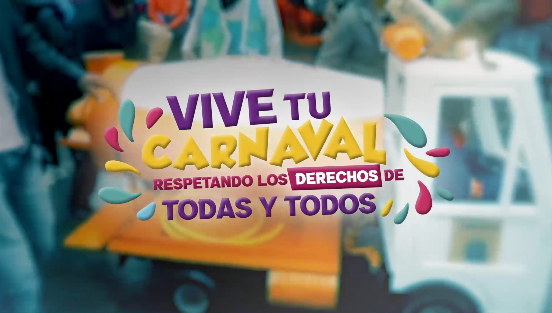 VIVE TU CARNAVAL: DEFENSORÍA DEL PUEBLO PIDE PROMOVER LA NO VIOLENCIA EN EL JUEGO Y DENUNCIAR VULNERACIÓN DE DERECHOS