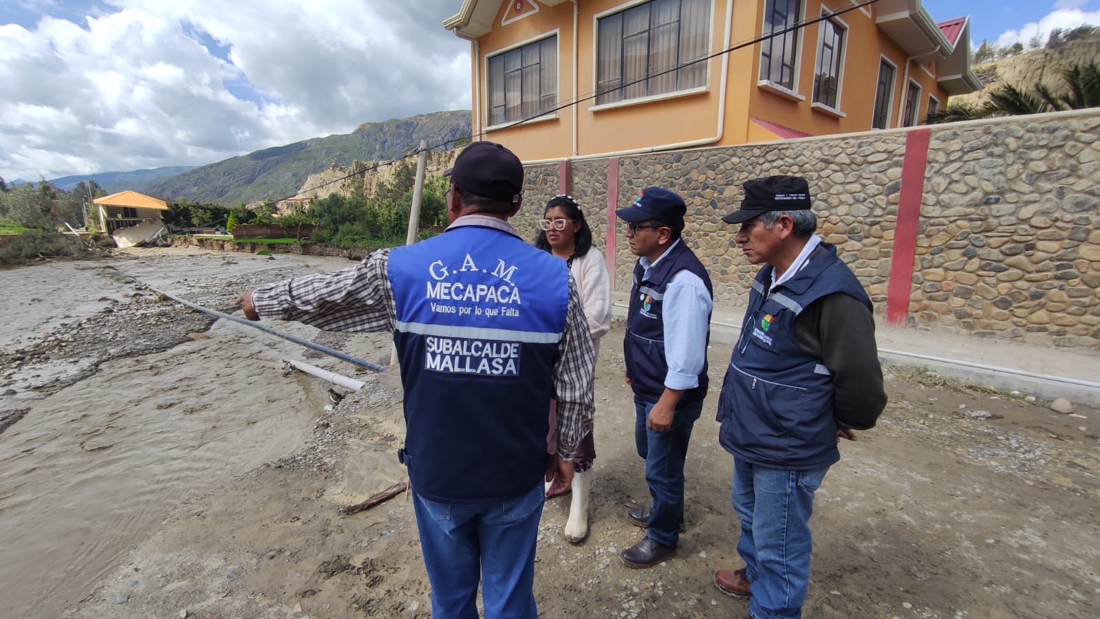 Defensor del Pueblo convoca a las autoridades municipales y departamentales aunar fuerzas para afrontar los desastres por las lluvias