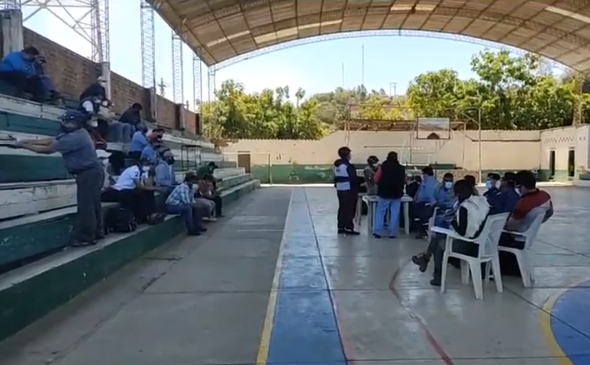 Defensoría del Pueblo interviene con los Comités de Operaciones de Emergencia Municipal de Monteagudo y Huacareta para acceso a servicios financieros