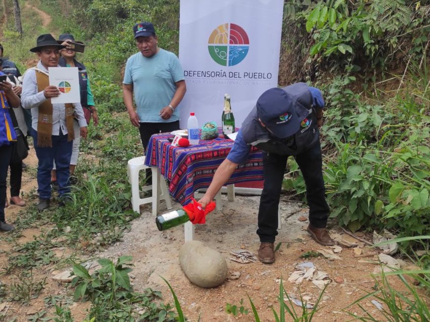 La Defensoría del Pueblo cuenta con un lote de terreno cedido por la Alcaldía de Caranavi