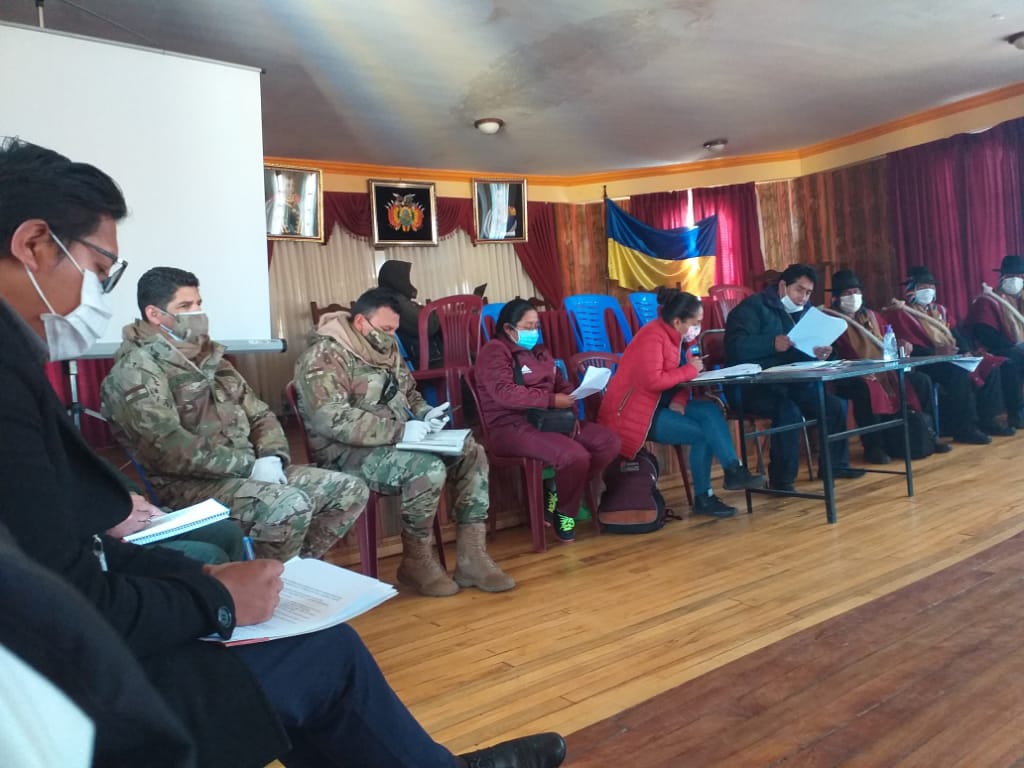 DEFENSORÍA DEL PUEBLO PARTICIPA EN REUNIÓN DEL COMITÉ DE OPERACIONES DE EMERGENCIAS MUNICIPAL EN DESAGUADERO