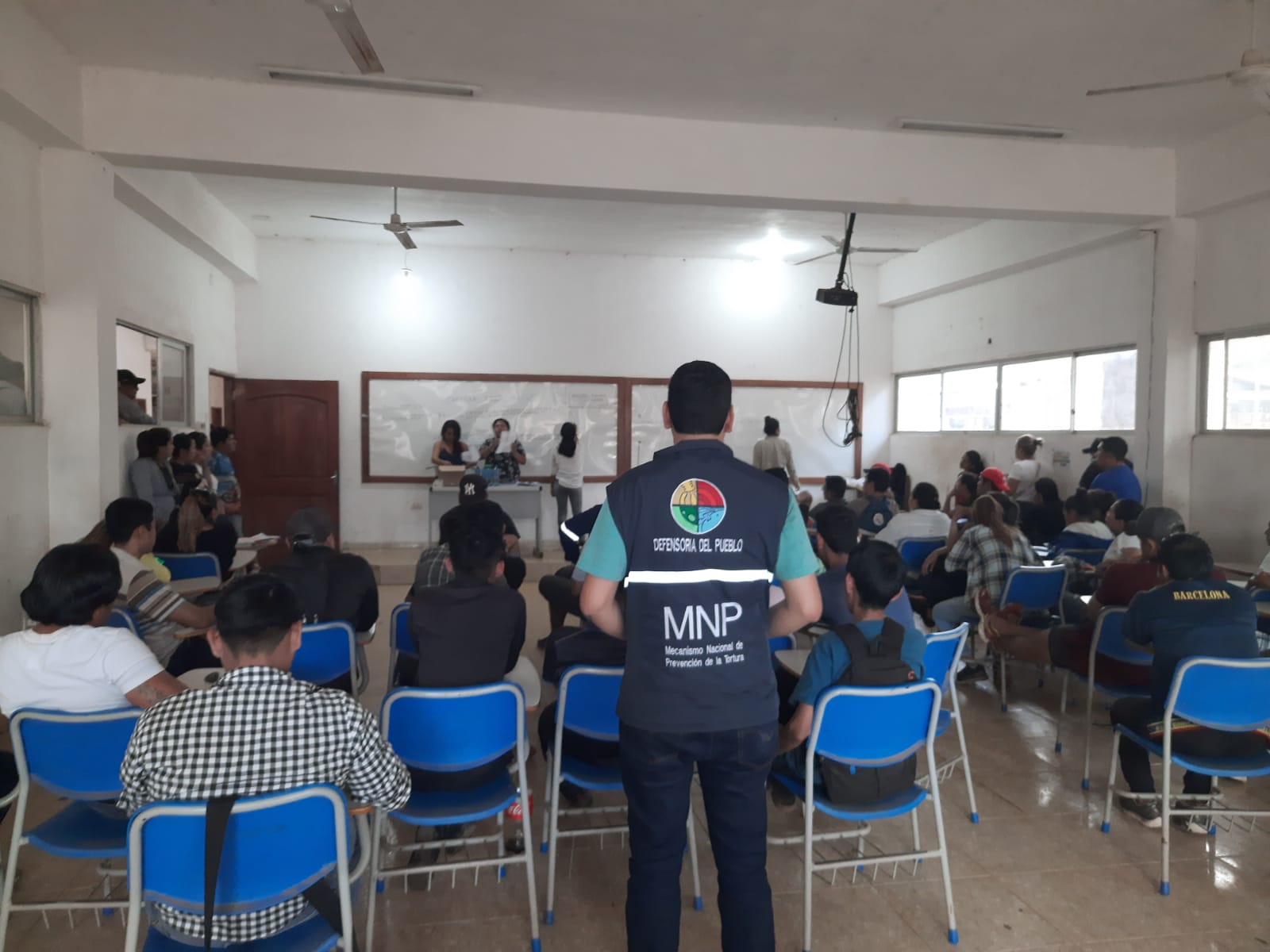 Defensoría del Pueblo participa como veedor en elecciones estudiantiles universitarias en Riberalta