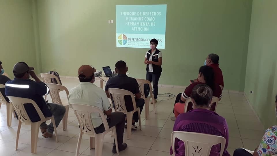 La Defensoría del Pueblo, llevó adelante el Primer Taller Municipal de “Fortalecimiento de las capacidades instaladas en los Servicios de atención y protección a poblaciones en situación de vulnerabilidad” en el Municipio de Okinawa Uno