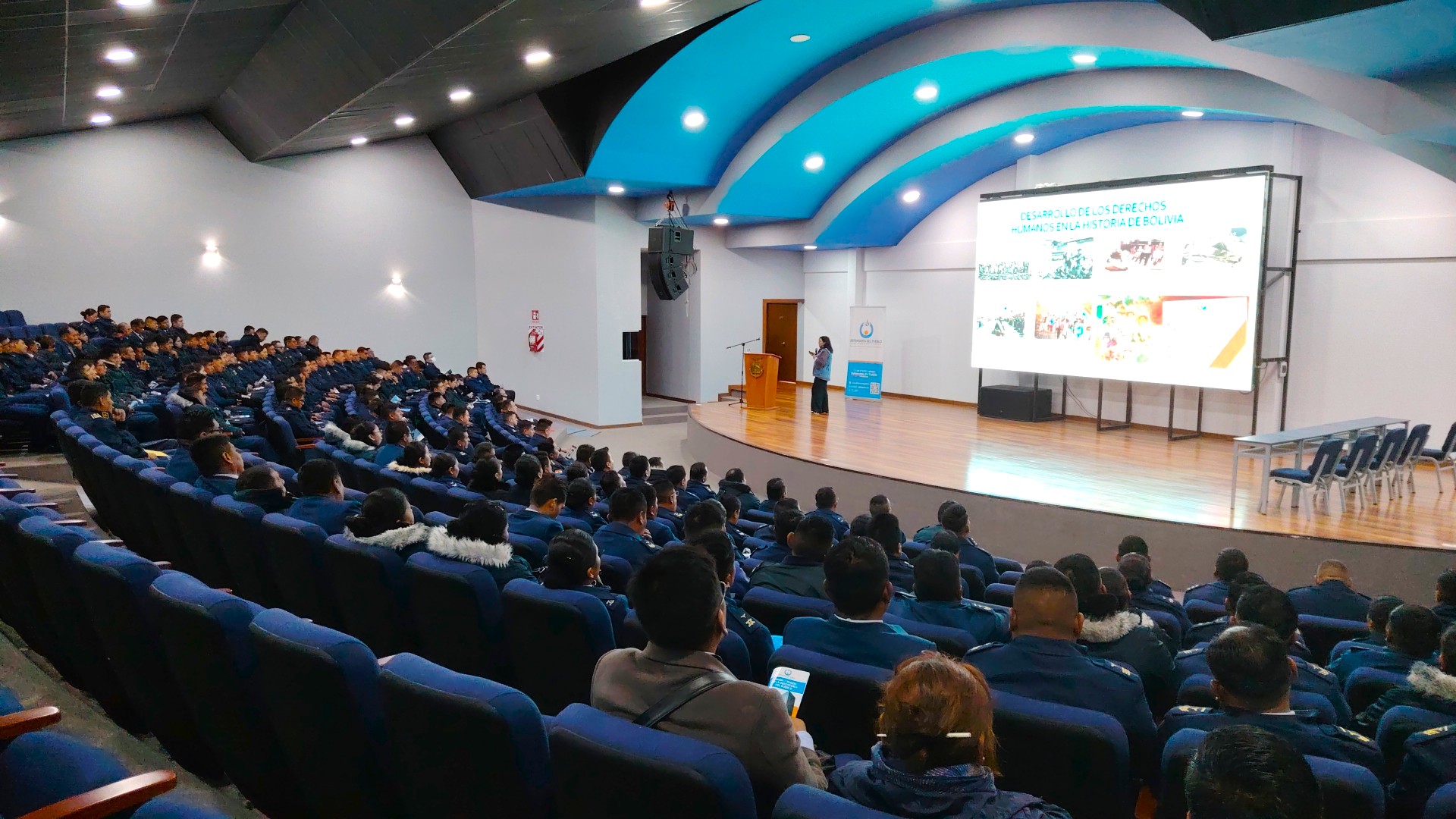 DEFENSORÍA DEL PUEBLO CAPACITA EN DERECHOS HUMANOS Y VALORES A PERSONAL DE LA FTA “DIABLOS NEGROS” – FAB