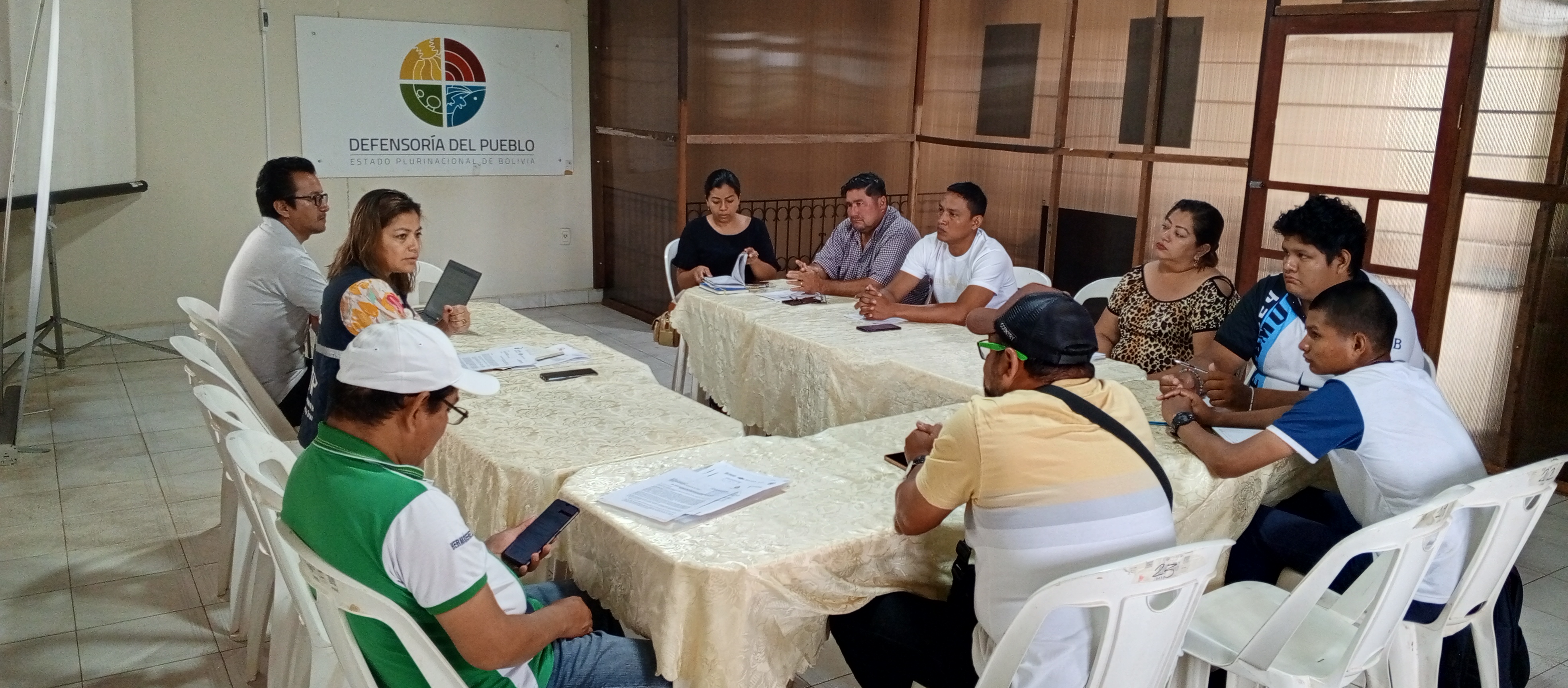DEFENSORÍA DEL PUEBLO EXIGE Y LOGRA EL CUMPLIMIENTO DE LA DISTRIBUCIÓN DE LA ALIMENTACIÓN COMPLEMENTARIA EN COBIJA