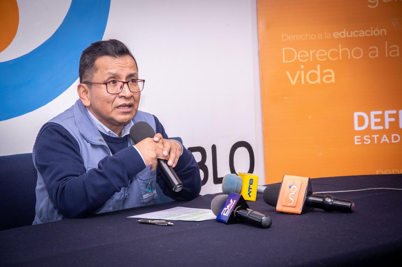 Defensor del Pueblo destaca el diálogo y exhorta a que las protestas sean pacíficas ante el DS 5503