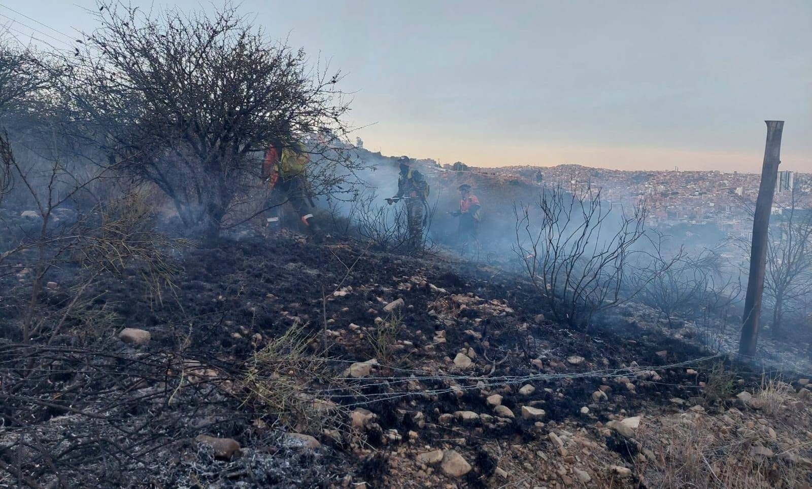 Defensoría del Pueblo exhorta a autoridades a promover acciones de prevención de incendios forestales en Chuquisaca